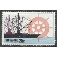 Сингапур. Кнфеенция портов и гаваней. 1975г. Mi#229..