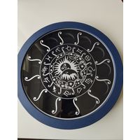 Футляр на 12 монет.д.45мм. Зодиакальный гороскоп и Лунный календарь