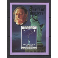 Британские Виргинские острова 1986** Столетие Статуи Свободы Президенты США