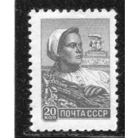 СССР 1959-1960. Стандарт. Колхозница. Офсет