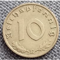 10 рейхспфеннигов 1939 Е