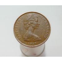 2 цента 1967 Новая Зеландия