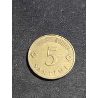 Латвия 5 сантимов 2009