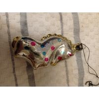 Елочная игрушка конек горбунок,есть дефект