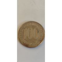 Югославия 100 Динара 1988