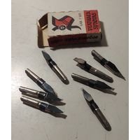 Перья шрифтовые