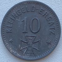 Германия Вальдзее 10 пфеннигов 1918 г. Нотгельд