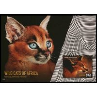 2014 Либерия 6603/B691 Кошки 10,00 евро