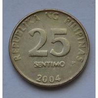 Филиппины, 25 сентимо 2004 г.