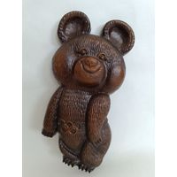 Олимпийский мишка СССР, панно настенное