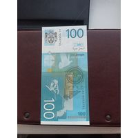 СЕРБИЯ 100 динар 2006 год