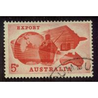 Австралия - 1962 [Mi. 328] Гашеная (AU07)