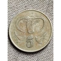 Распродажа - 5 центов 1991г.,Республика Кипр