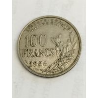 Франция 100 франков 1956