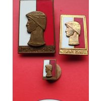 Знаки  " Отличный солдат" , Войско Польское. Социализм.