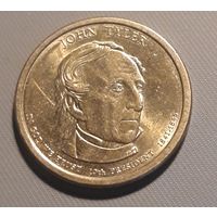 1 доллар 2009 США Джон Тайлер