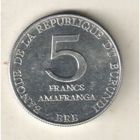 Бурунди 5 франк 1980