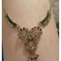 Колье Чехословакия, редкое , старинная находка, экспресс аукцион, с рубля, три дня