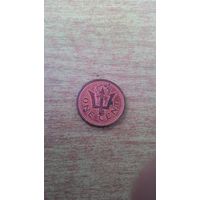 Барбадос, 1 цент 1999.