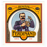 Этикетка пива Ferdinand Чехия М476