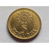 Португалия 5 эскудо 2000 г.