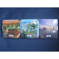 6 подставок под чашки и бокалы, Ибица