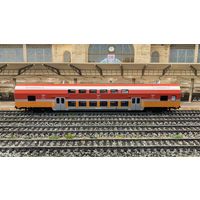 Двухэтажный пассажирский вагон PKP 2-го класса PIKO. Масштаб НО 1:87.