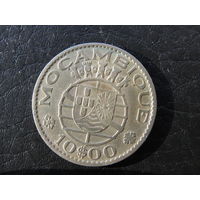 Мозамбик 10 эскудо, 1970. С 20 копеек. Распродажа коллекции. Смотрите другие лоты.