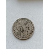 Пол доллара 50 центов 1906 год