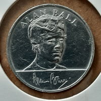 Футбольный жетон. Mexico 70. England. Alan Ball.