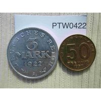 3 марки  Германии 1922 г