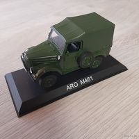 Автолегенды СССР и Соцстран #168 ARO-М461 на подиуме с дефектом (см. описание)