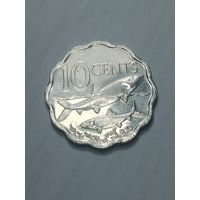 Багамские острова 10 центов  2010 года .