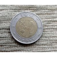 Werty71 Гана 100 седи 1999 биметалл