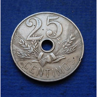 Испания 25 сентимо 1927