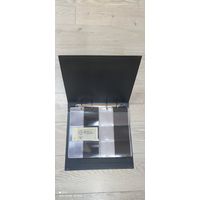 Альбом для монет. 10 листов по 6 ячеек.