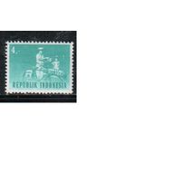 Индонезия-1964(Мих.438) , ** , Велосипеды , Почта