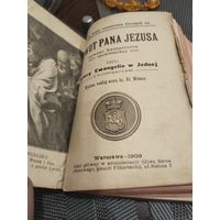 Старая книга. На Польском языке. Предположительно 1909г.