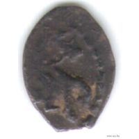 Денга ~1613-1645 Михаил Федорович Романов  _состояние ХF