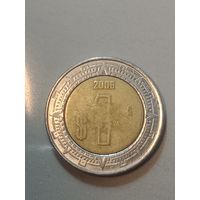 Мексика  1 песо 2006 года .