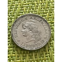 Аргентина 5 сентаво 1957 г