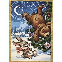 Открытка для посткроссинга чистая 10х15 см. (на тонкой бумаге)