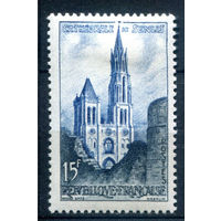 Франция - 1958г. - кафедральный собор Санлис - 1 марка - полная серия, MH [Mi 1201]. #2-Fr-45-A-2