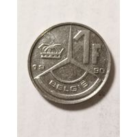 Бельгия 1 франк 1990