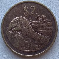Зимбабве 2 доллара 1997 г.