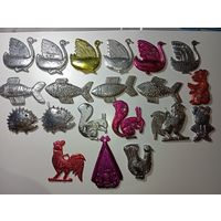 Ёлочные игрушки 1950 х годов . Цена за единицу