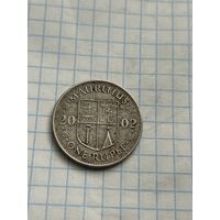 1 рупи 2002 года