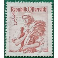 Австрия 1948. Провинциальный костюмы. Регион Бургенланд