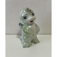 РЕДКАЯ!    Фарфоровая статуэтка "Дракон" (дракоша)  ДФЗ