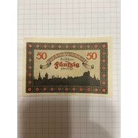 Нотгельд 50 пфеннигов. Германия. Веймарская республика Верден-0201